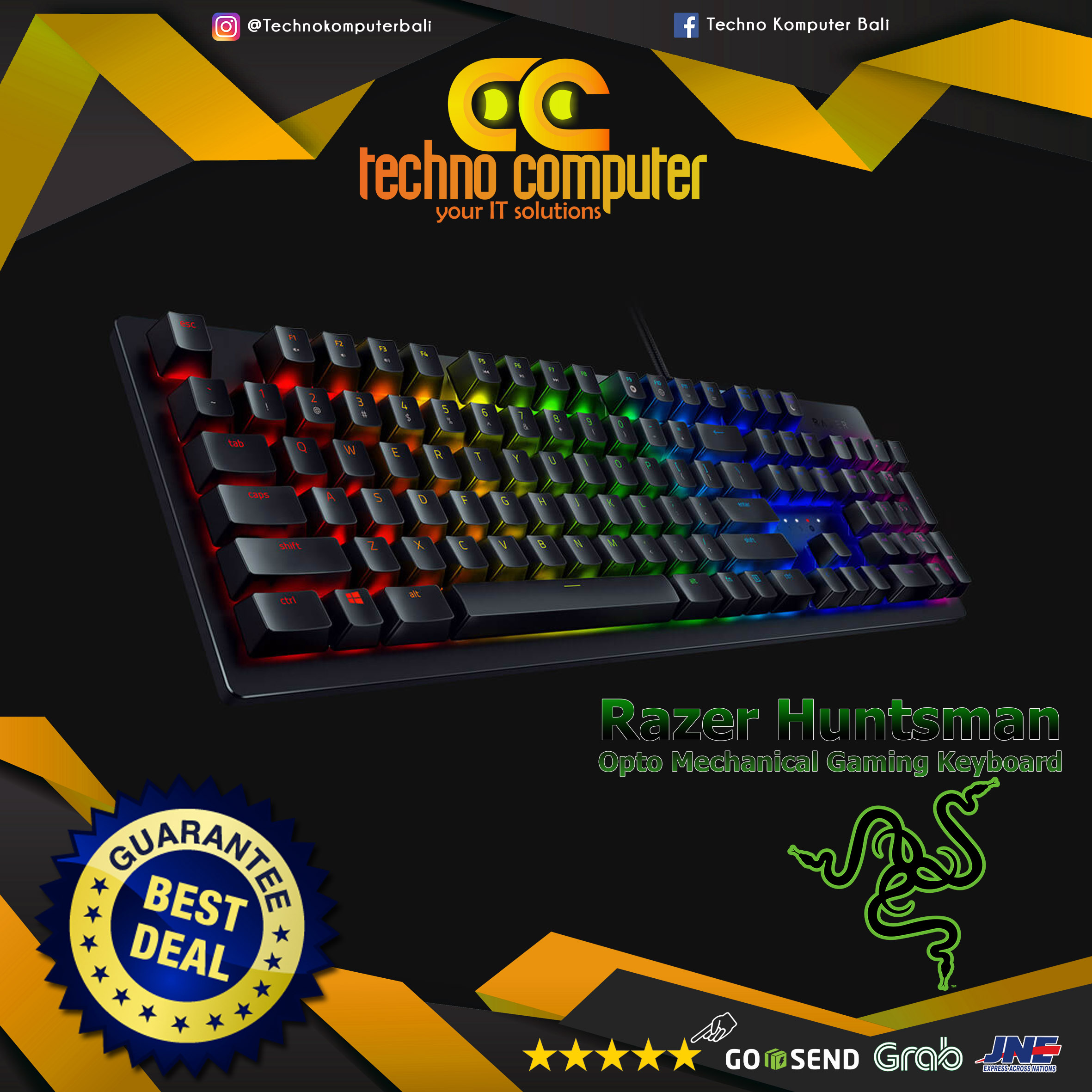 RAZER Huntsman - Mechanical - Gaming Keyboard