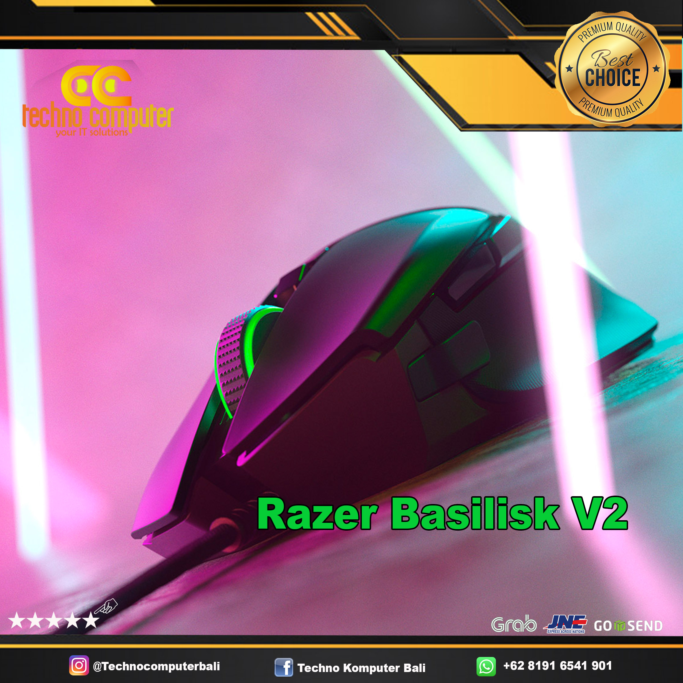 RAZER Basilisk V2 - Gaming Mouse