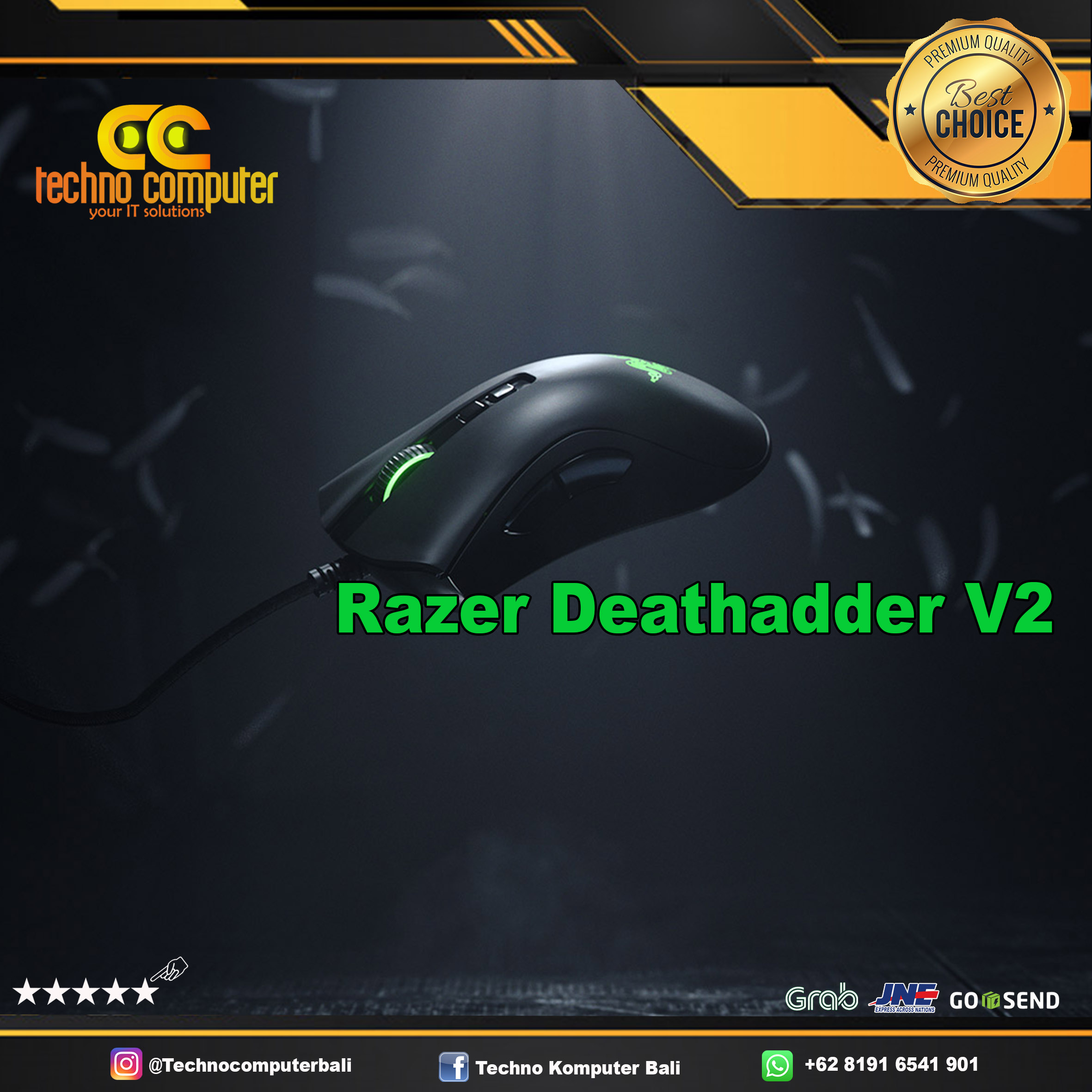 RAZER DeathAdder V2 - Gaming Mouse