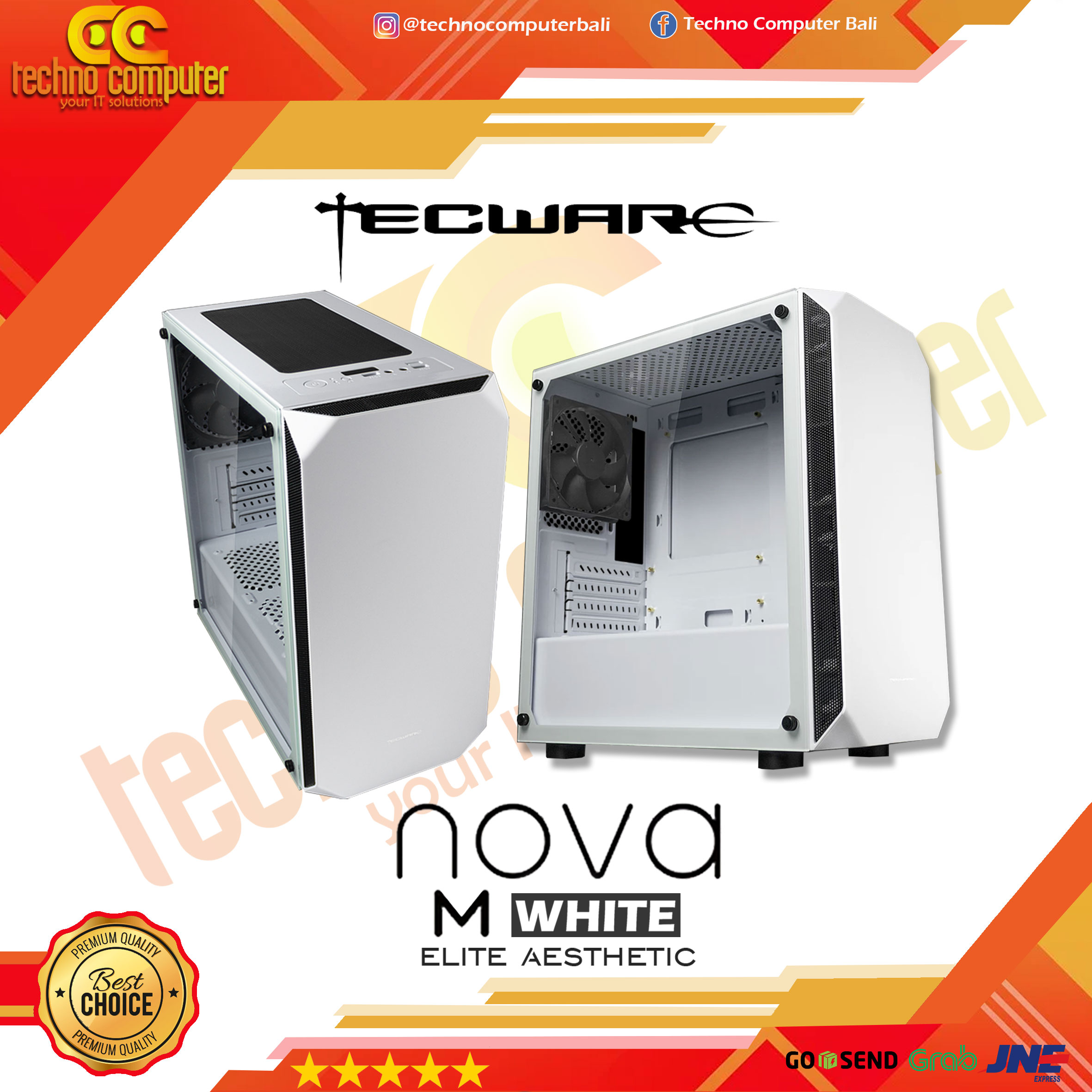 CASING TECWARE NOVA M - WHITE