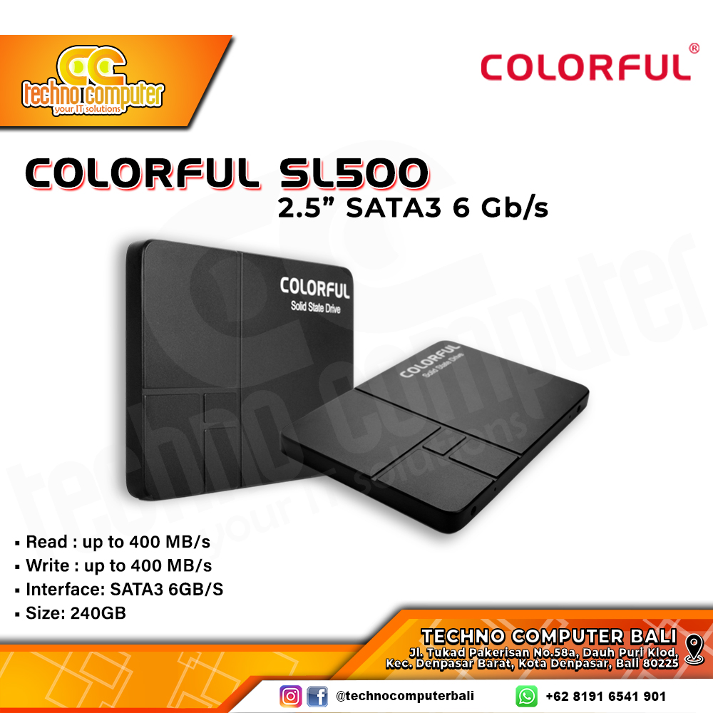 SSD COLORFUL SL500 SATA III 2.5 inch - 240GB