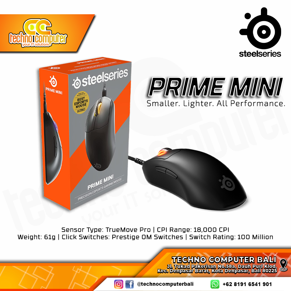 STELLSERIES PRIME MINI - Gaming Mouse