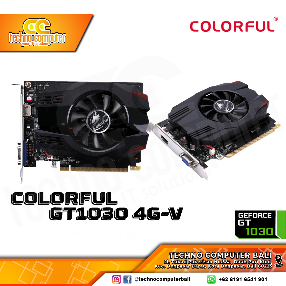 COLORFUL NVIDIA GeForce GT 1030 4GB V