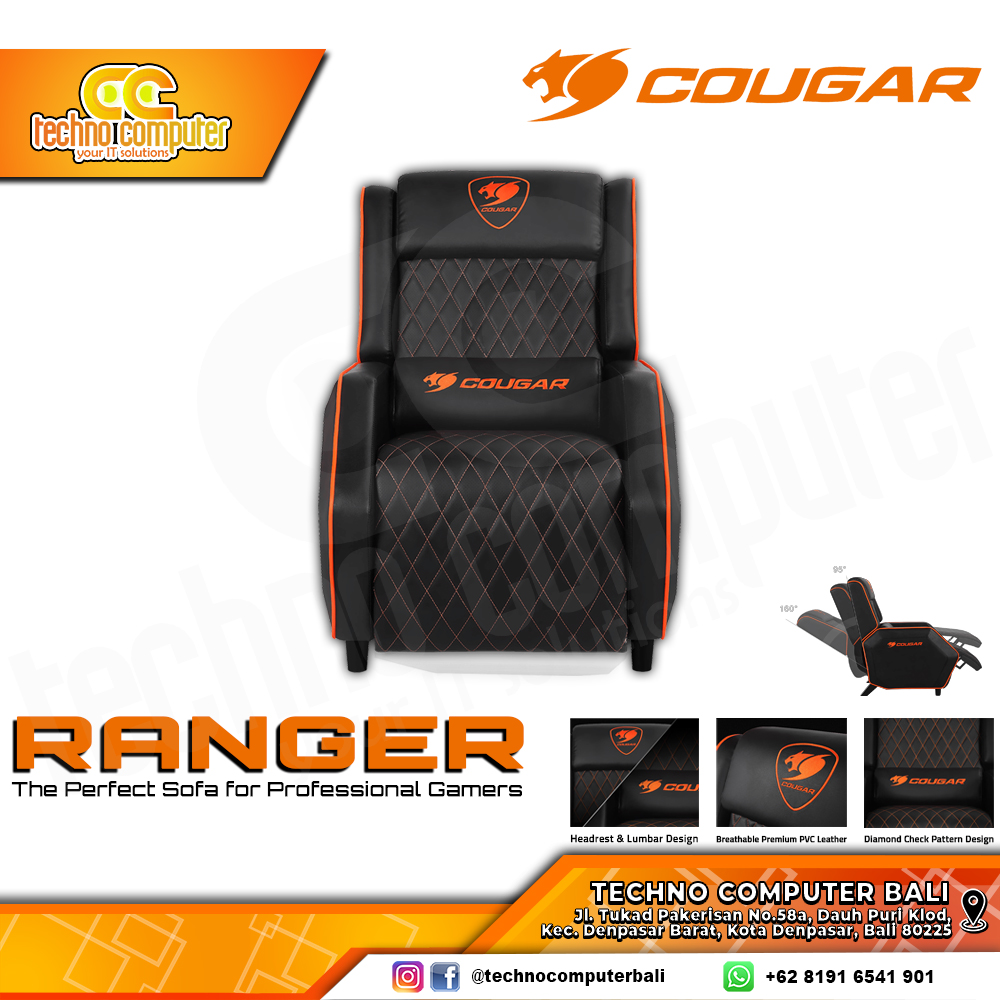 SOFA GAMING COUGAR RANGER GAMING SOFA - RANGER
