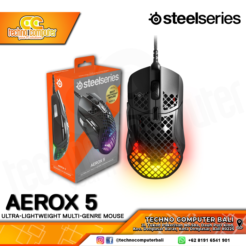 STEELSERIES AEROX 5 - Gaming Mouse