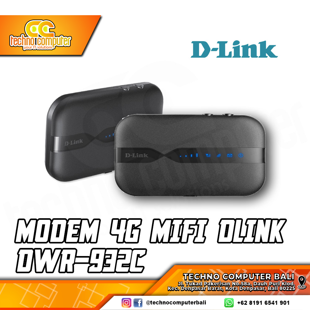 MODEM 4G MIFI D-LINK DWR-932C - 4G/LTE Mobile Router