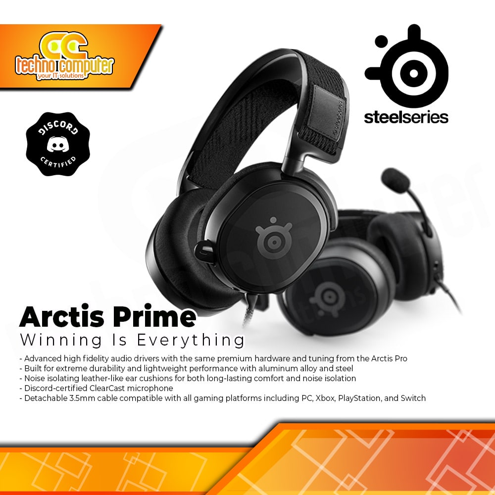 HEADSET STEELSERIES ARCTIS Prime - Gaming Headset