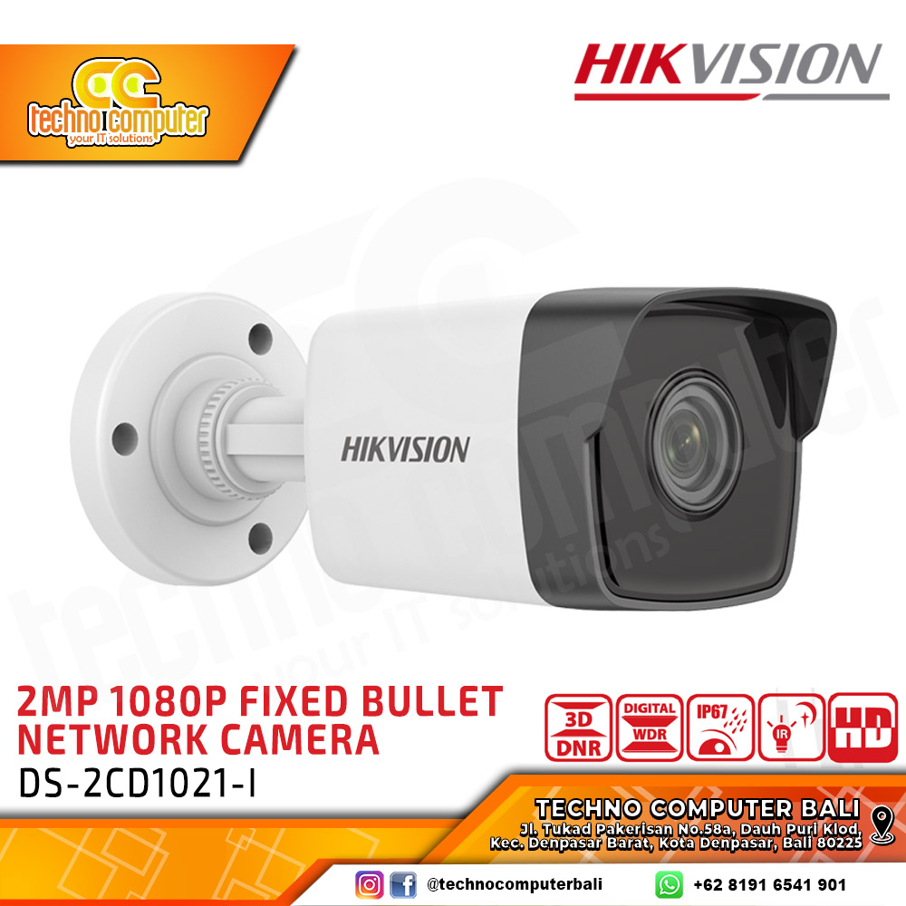 HIKVISION DS-2CD1021-I 2MP 1080P OUTDOOR Camera CCTV