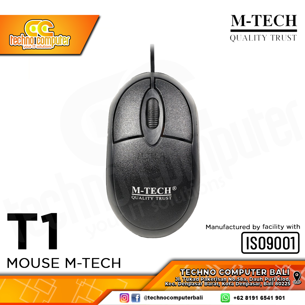 MOUSE USB M-TECH T1