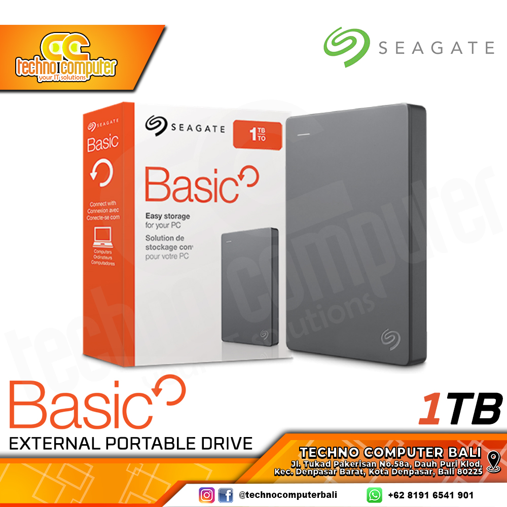 HDD EXTERNAL 2.5 inch SEAGATE BASIC 1TB