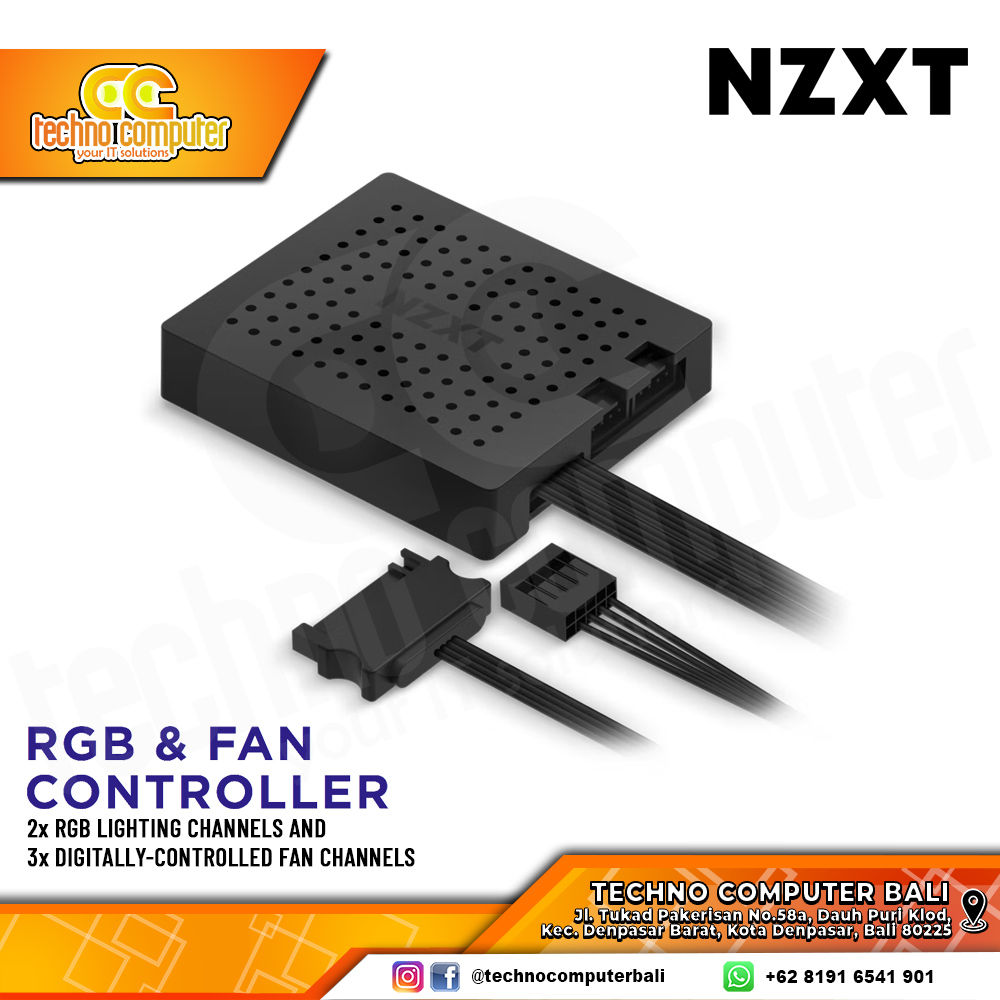 FAN CONTROLLER RGB NZXT AC-2RGBC-B1