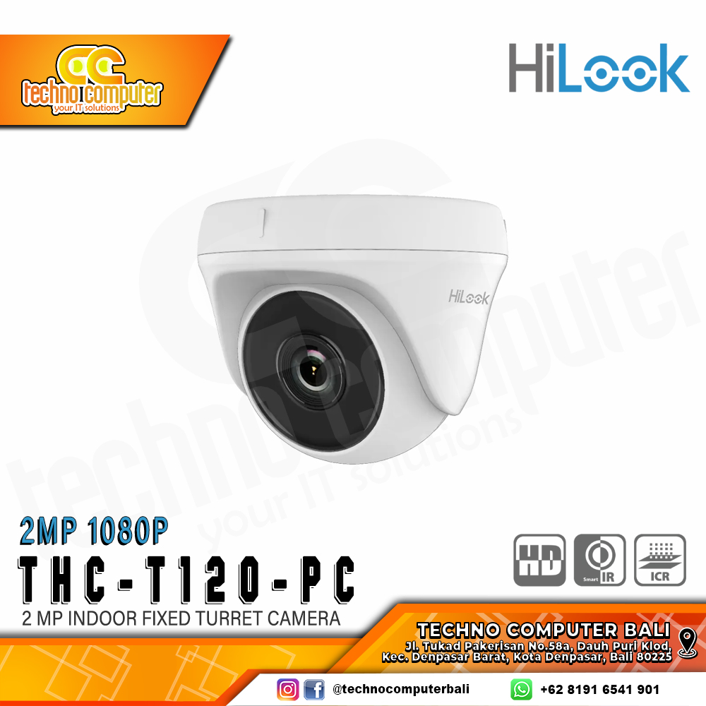HIKVISION HILOOK THC-T120-PC 2MP INDOOR Camera CCTV