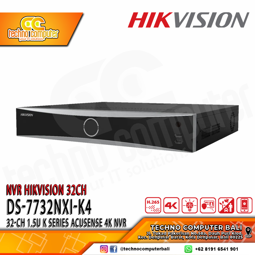 NVR HIKVISION 32CH DS-7732NXI-K4