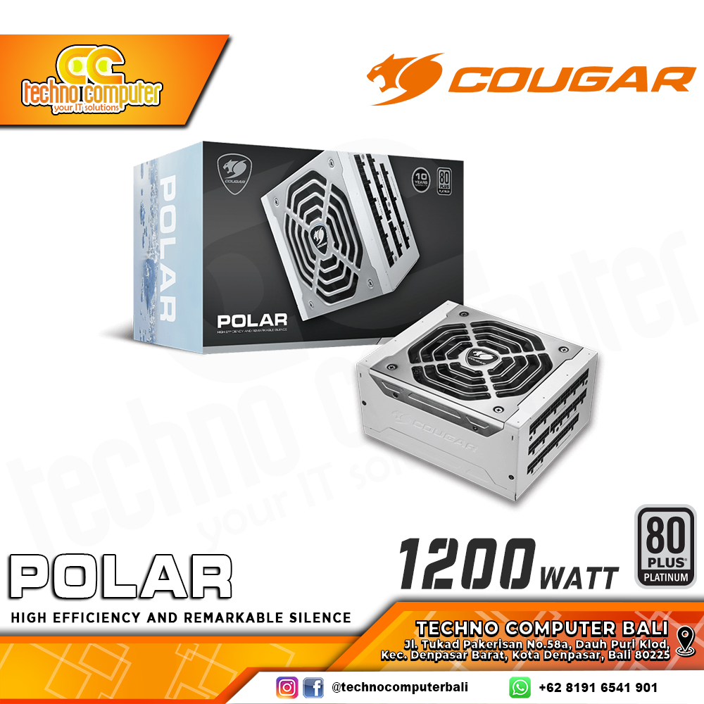 COUGAR POLAR 1200W 80+ Platinum - Full Modular