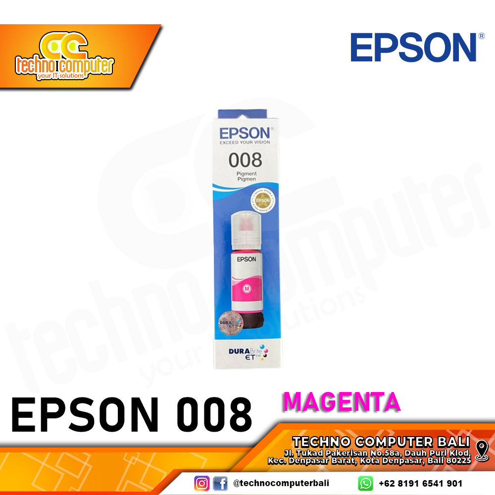 REFILL TINTA EPSON 008 MAGENTA ORIGINAL