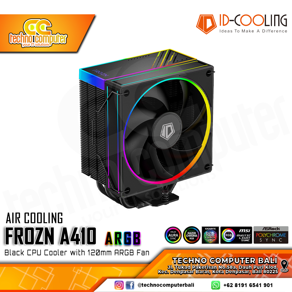 ID-COOLING FROZN A410 ARGB - CPU Cooler - 120mm Air Cooler