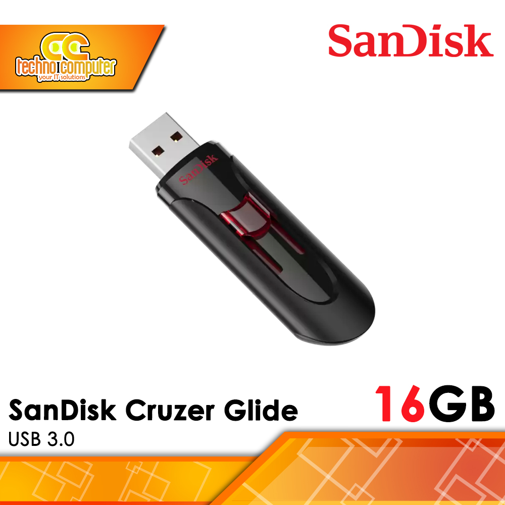 FLASHDISK SANDISK 16GB Cruzer Glide USB 3.0 