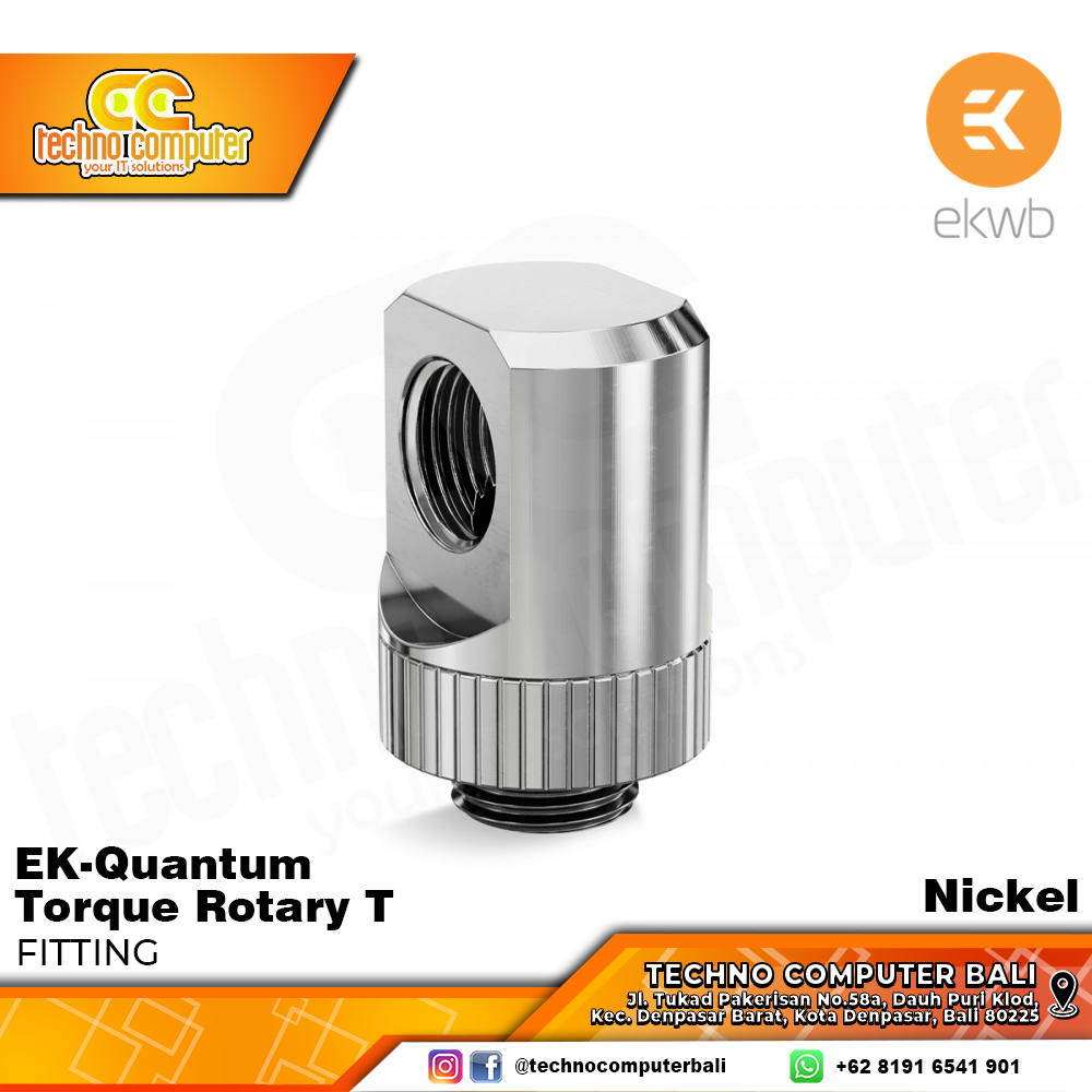 EKWB EK-Quantum Torque Rotary T - Nickel