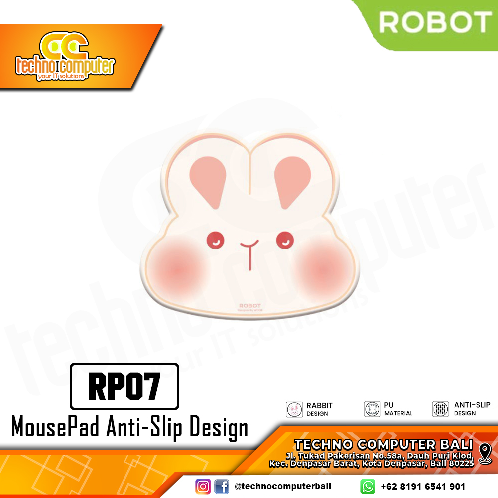 MOUSEPAD ROBOT RP07 Pink