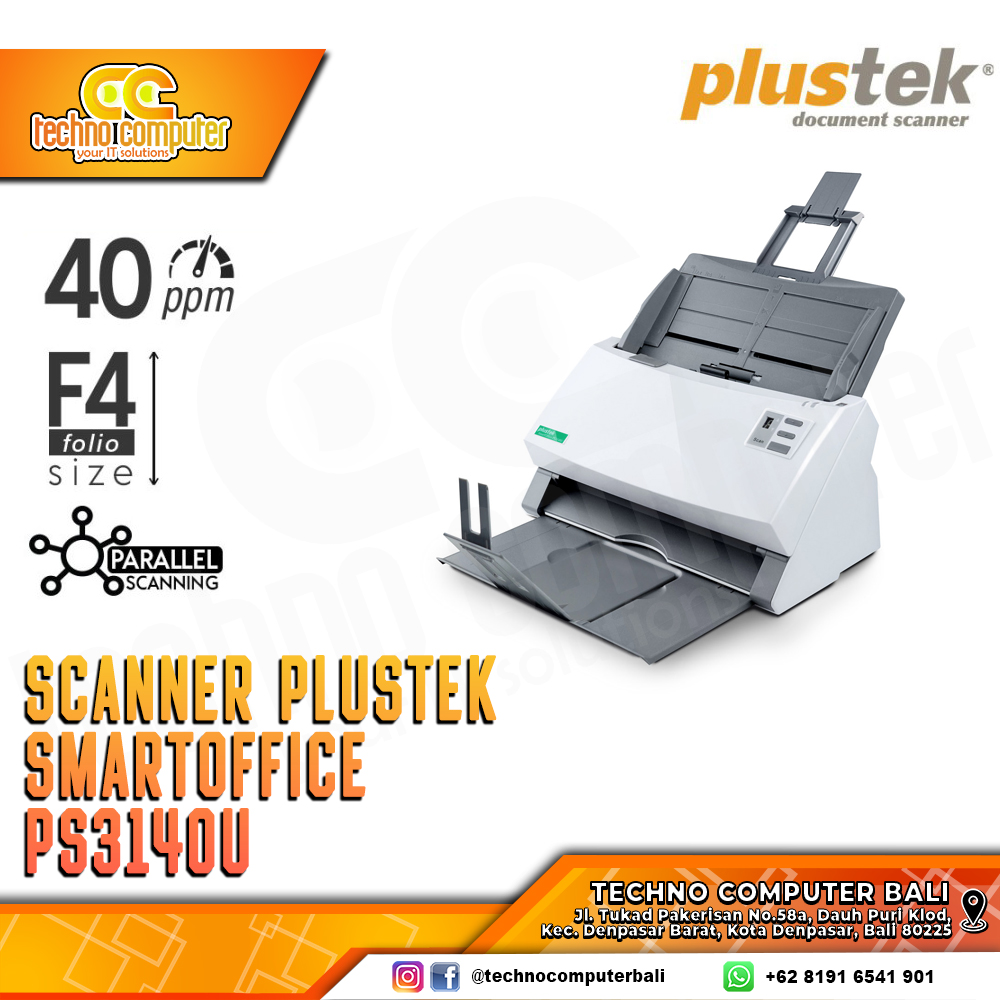 SCANNER PLUSTEK SmartOffice PS3140U