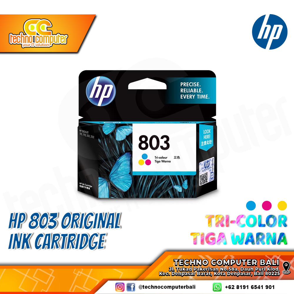 CARTRIDGE HP 803 COLOR Original Ink Cartridge