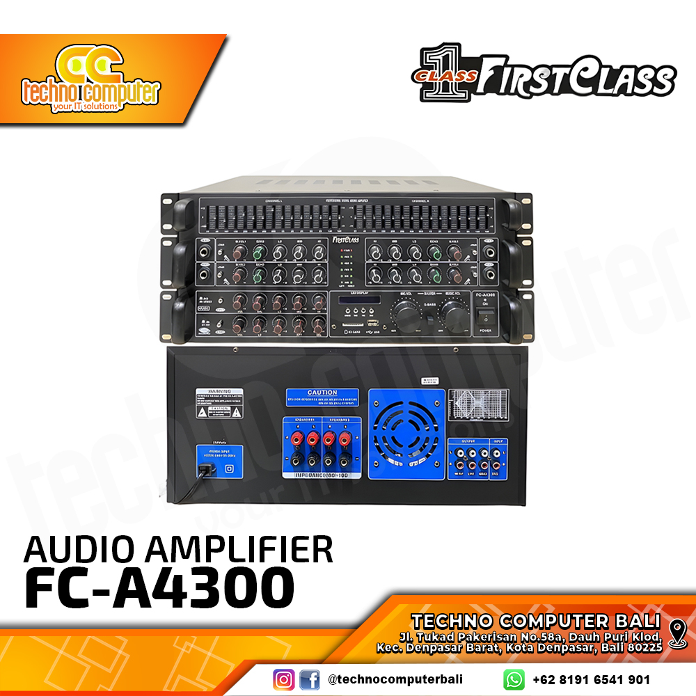 AMPLIFIER KARAOKE FIRSTCLASS FC-A4300