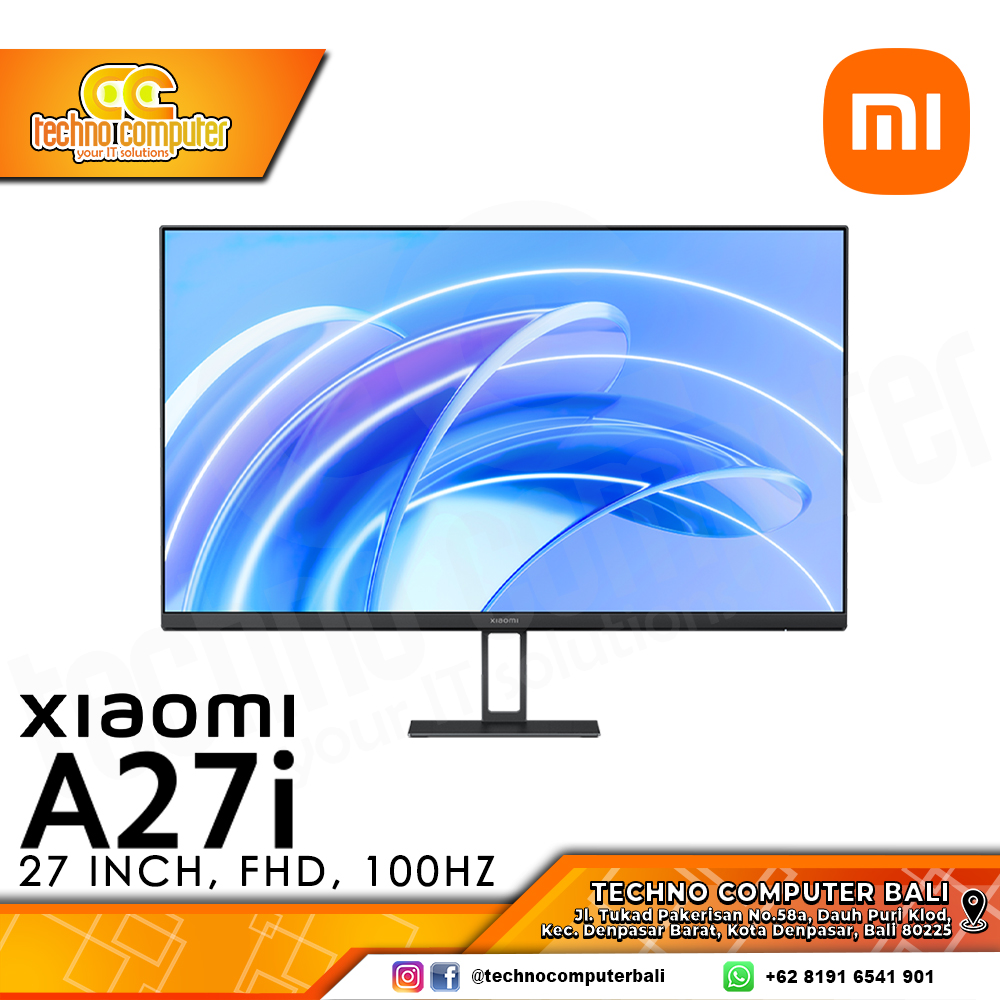 XIAOMI A27i LED Monitor - 27 inch, FHD (1920 x 1080), 100Hz