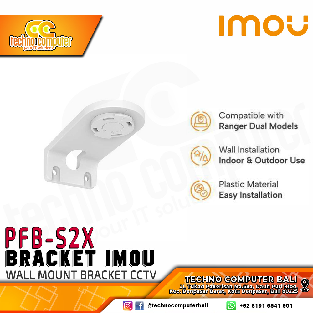 BRACKET CCTV CAMERA WALL MOUNT IMOU PFB-S2X