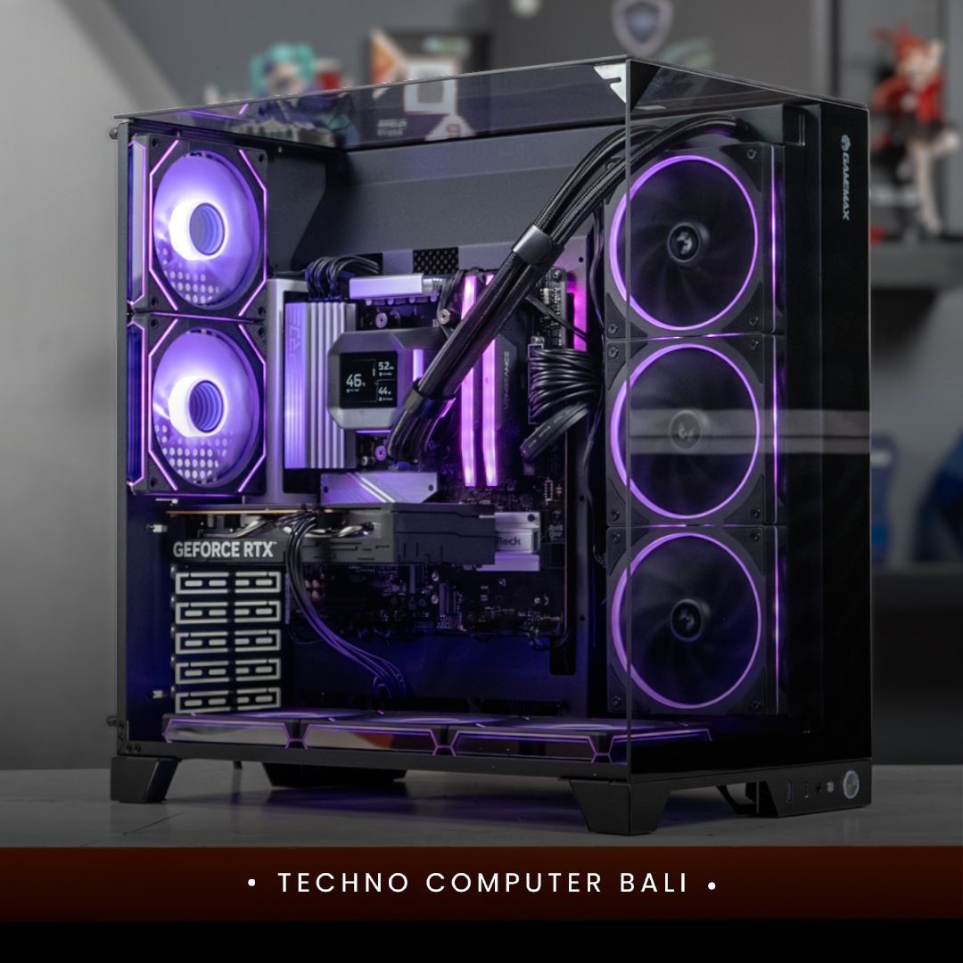 PC GAMING & STREAMING / RYZEN 7 9800X3D / COLORFUL RTX 5060 / GAMEMAX INFINITY PLUS Black